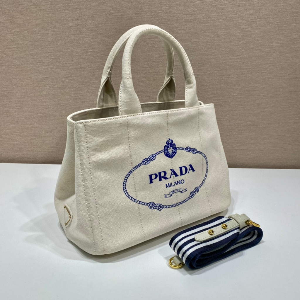 Prada 1BG439 Denim Tote bag White | prada 1bg439 denim tote bag 04