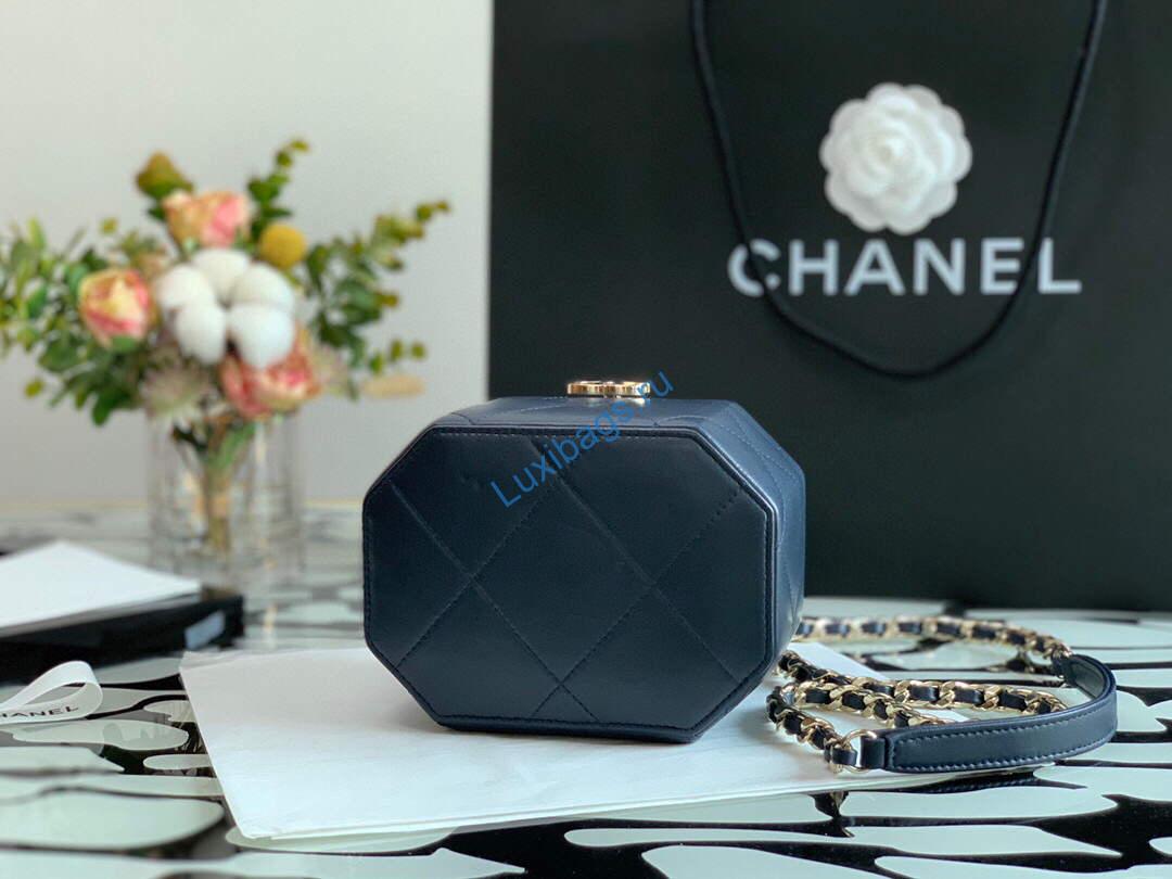 chanel a99077 vanity with chain lambskin gold tone navy blue 6 Chanel A99077 Vanity With Chain Lambskin Gold Tone Navy Blue | chanel a99077 vanity with chain lambskin gold tone black luxibags.ru 19