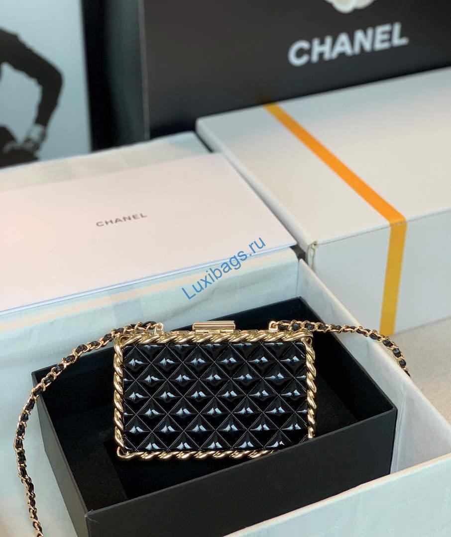 Chanel Acrylic Evening bag Chanel Vanity Case Box Bag