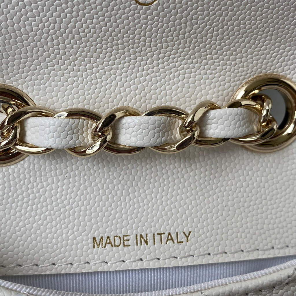 Chanel AP2305 Chanel Mini Flap bag Calfskin White | chanel ap2305 chanel mini flap bag calfskin white 008