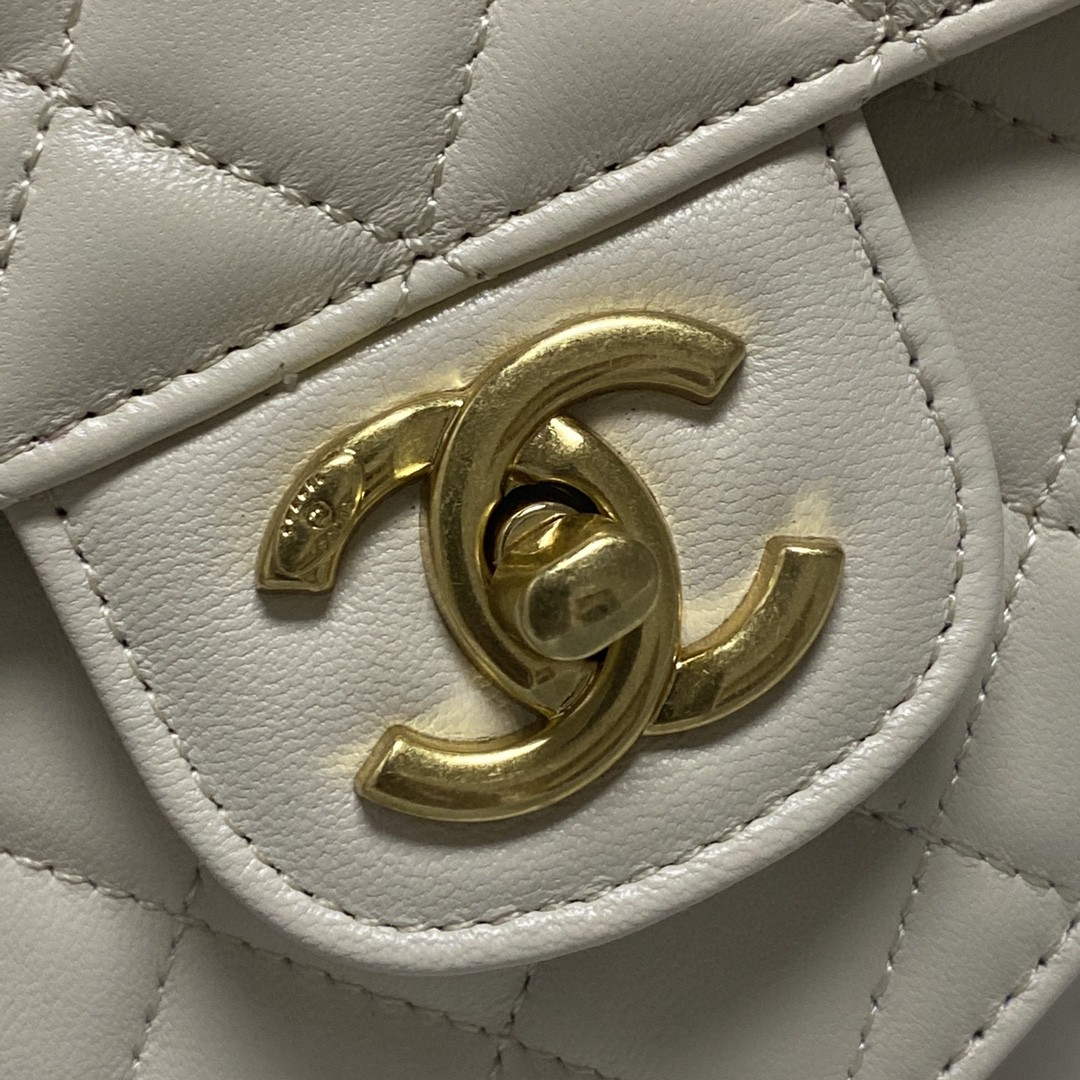 Chanel AS2928 Flap Large Heart Bag Lambskin AS3191 Beige | chanel as2928 flap large heart bag lambskin purple 14