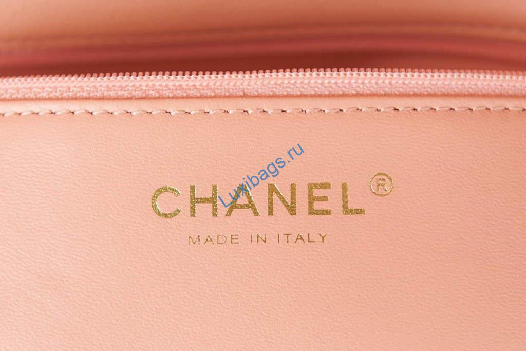 Chanel AS3114 Flap Bag Lambskin Ocher Yellow | chanel as3114 flap bag lambskin luxibags.ru 10