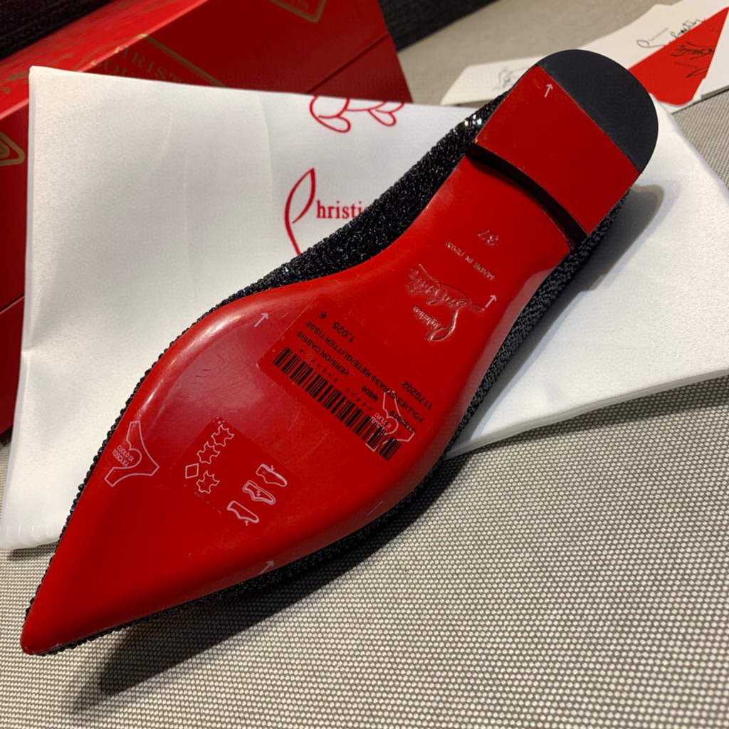 Christian Louboutin 1190012 Kate Strass 15mm CL390032 | christian louboutin 1190012 kate strass cl3900025 070