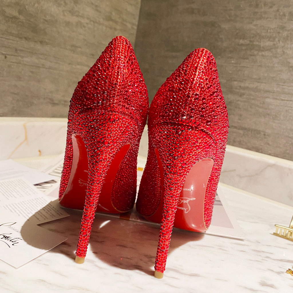 Christian Louboutin 1190012 Kate Strass Full Diamond CL390012 | christian louboutin 1190012 kate strass full diamond cl390012 06