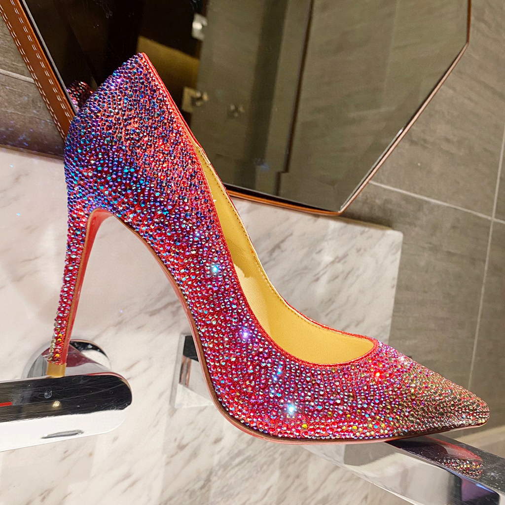 Christian Louboutin 1190012 Kate Strass Full Diamond CL390020 | christian louboutin 1190012 kate strass full diamond cl390020 02