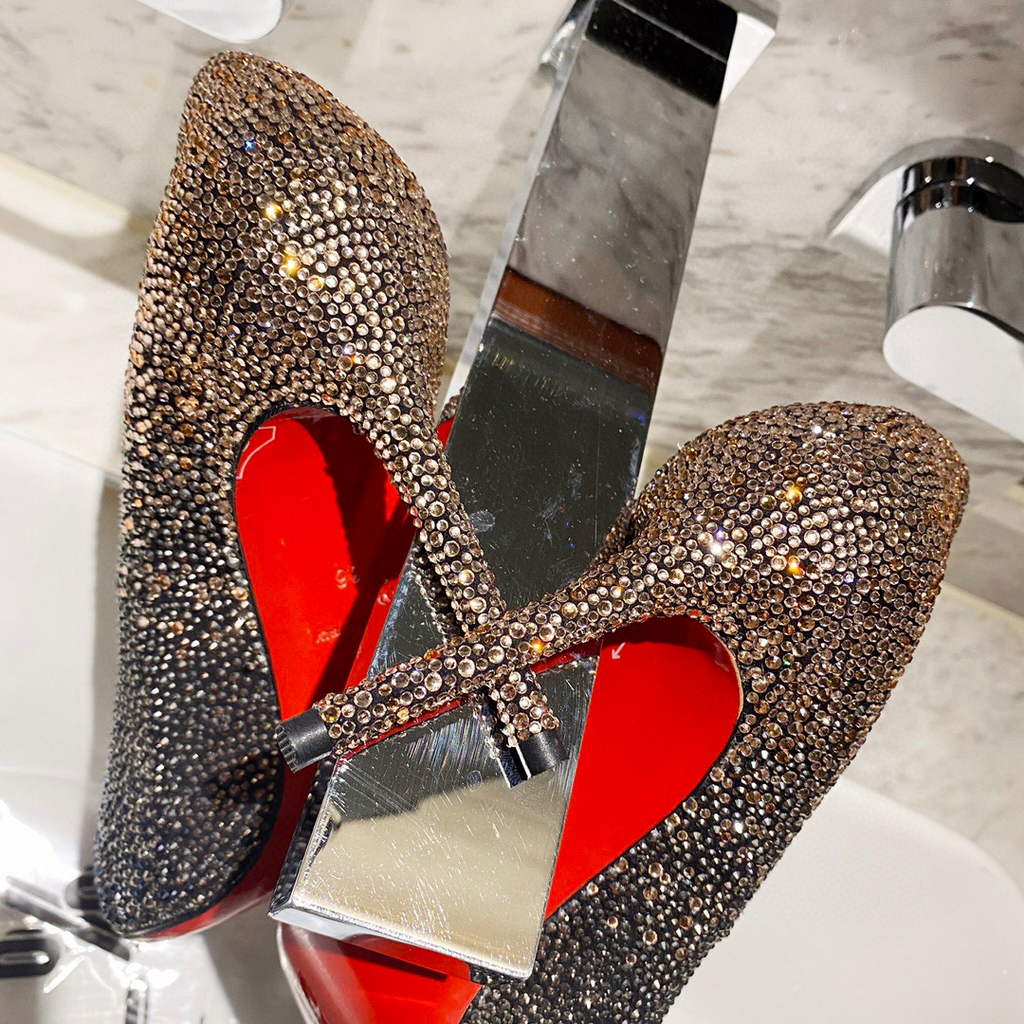 Christian Louboutin 1190012 Kate Strass Full Diamond CL390021 | christian louboutin 1190012 kate strass full diamond cl390021 08