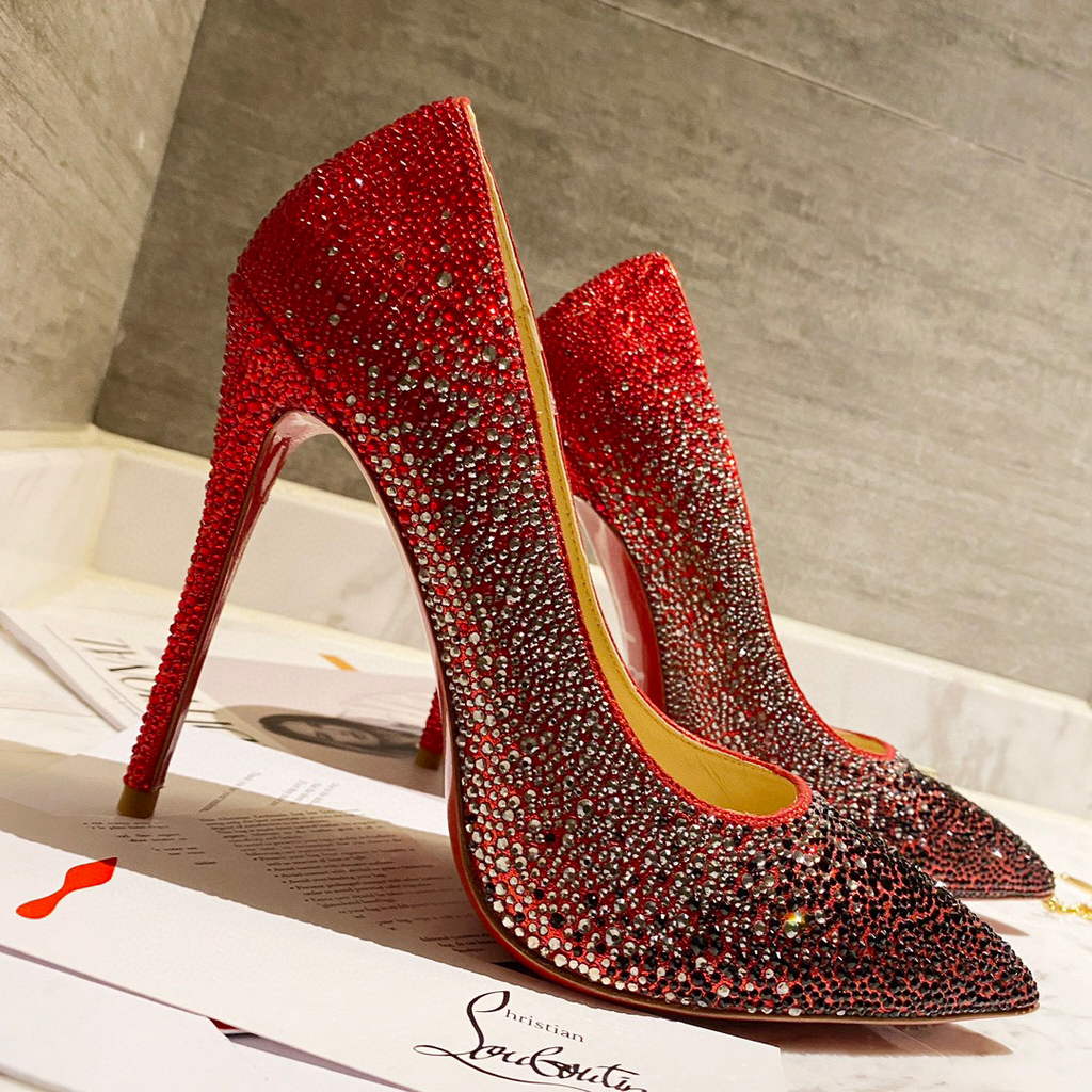Christian Louboutin 1190012 Kate Strass Full Diamond CL390023 | christian louboutin 1190012 kate strass full diamond cl390023 02