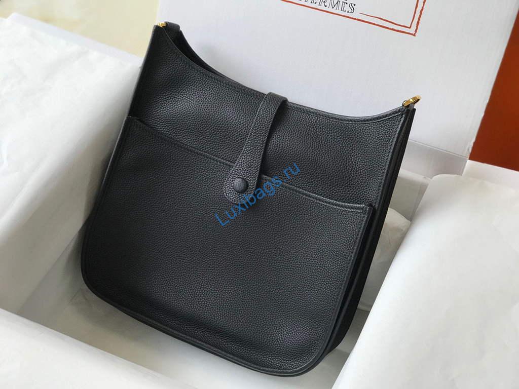 Hermes Evelyne III 29 bag Designer Hermes Shoulder Bag Black | hermes evelyne handbag designer hermes shoulder bag 56339111