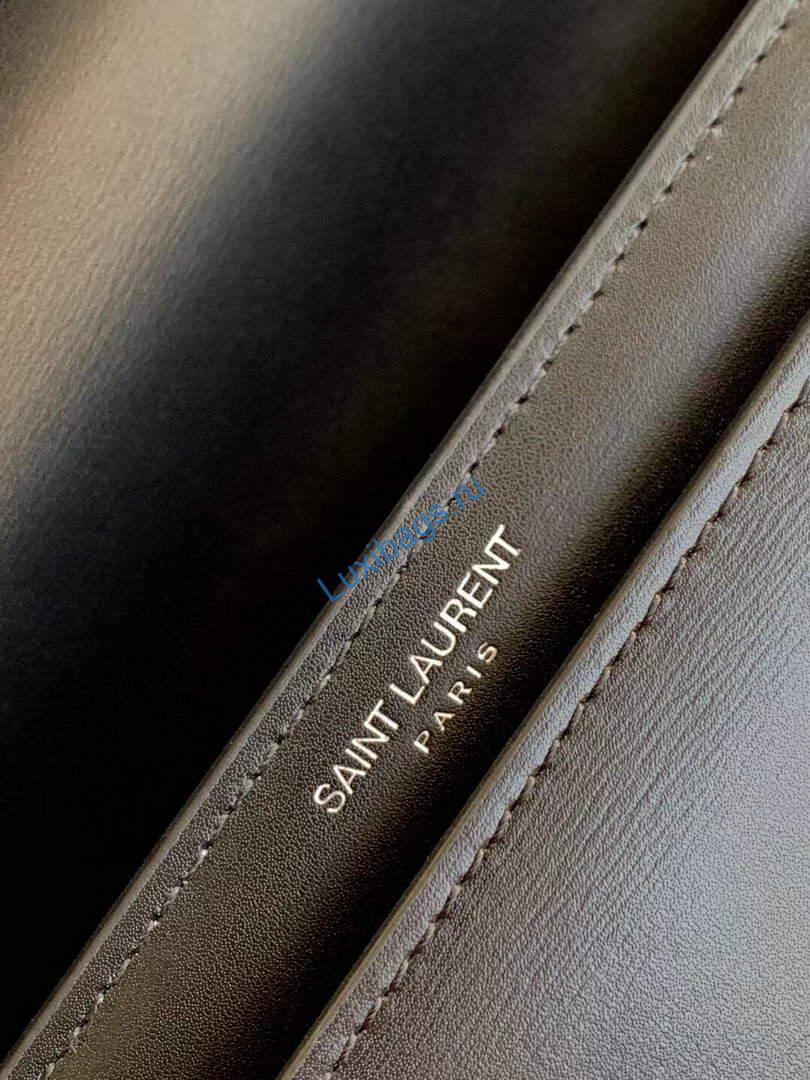 YSL 442906 Yves Saint Laurent Sunset Medium In Smooth Leather Black Silver | img 6367 ysl 442906 yves saint laurent sunset medium in smooth leather black silver