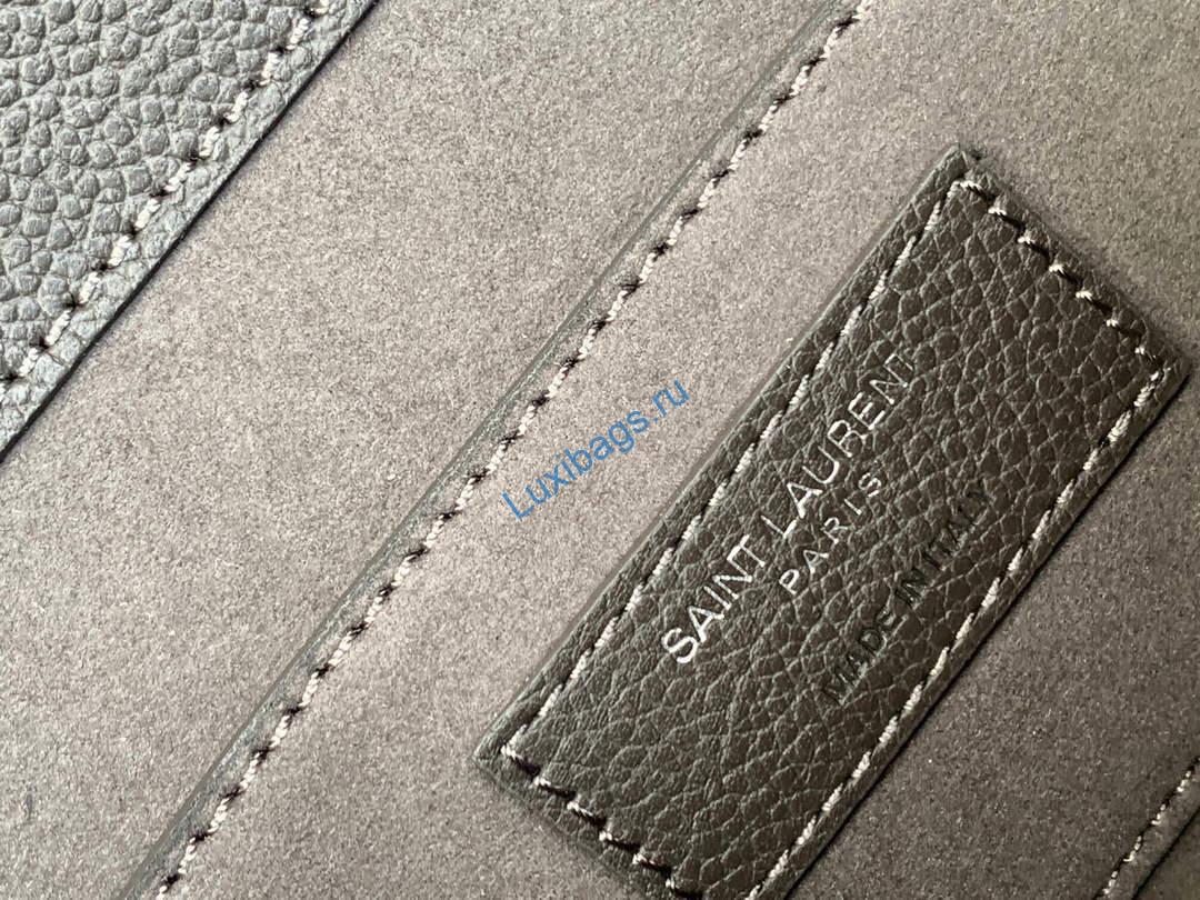 ysl 442906 yves saint laurent sunset medium in lychee pattern leather black silver 8 YSL 442906 Yves Saint Laurent Sunset Medium In lychee pattern Leather Black Silver | img 6387 ysl 442906 yves saint laurent sunset medium in lychee pattern leather black silver