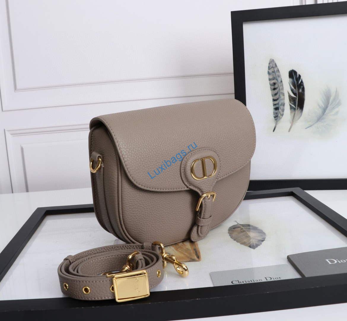 Dior M9319 Medium dior Bobby bag Warm Taupe Grained Calfskin | luxibags.ru 1763