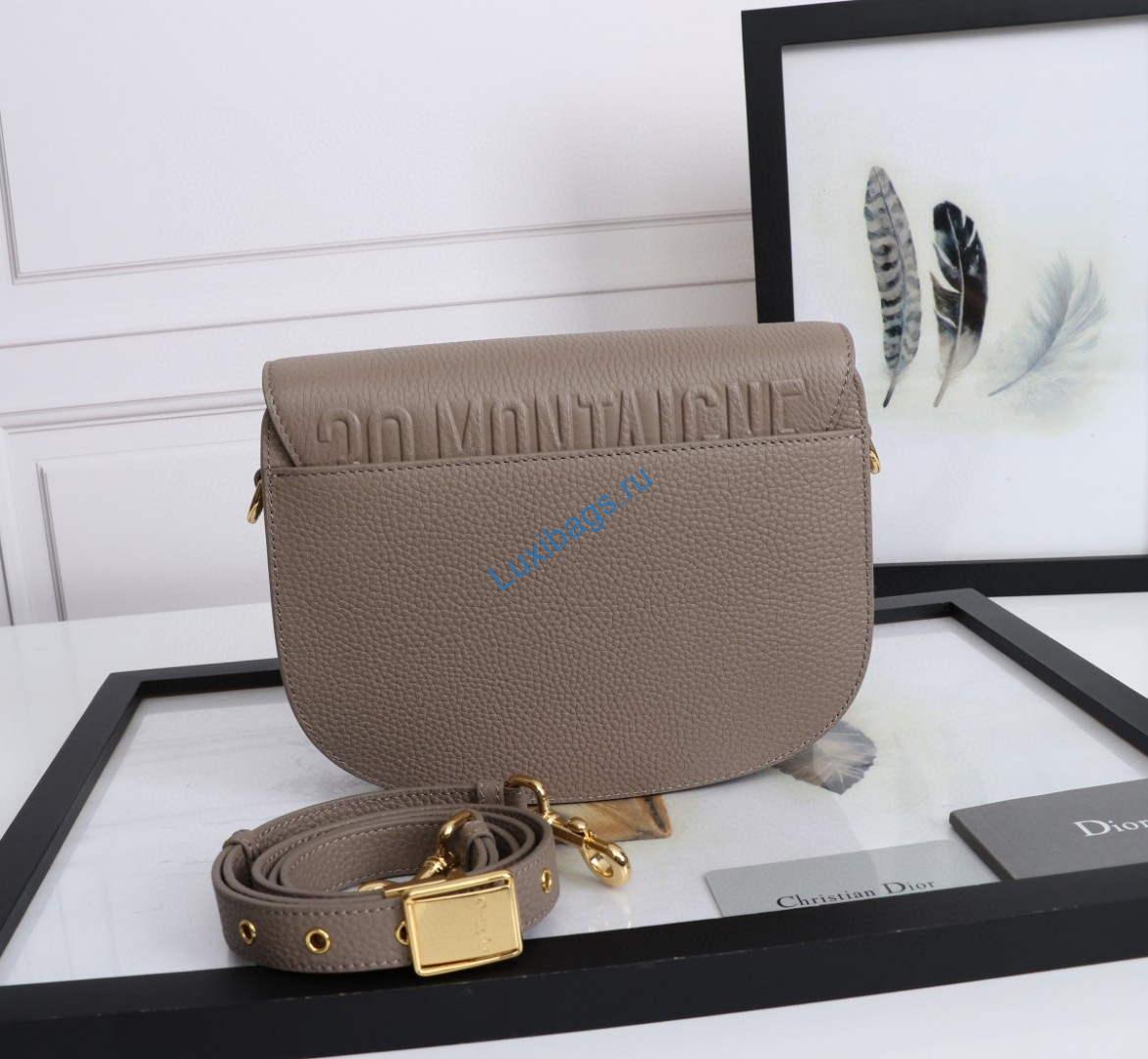 Dior M9319 Medium dior Bobby bag Warm Taupe Grained Calfskin | luxibags.ru 1764