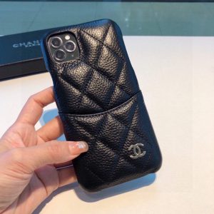 Chanel Apple Iphone Leather Premium Deluxe Phone Case Protection 10616