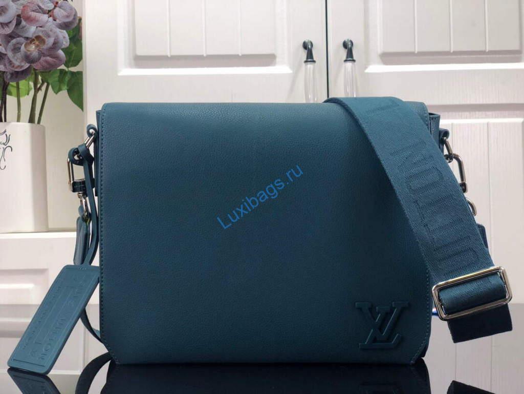 LV M59327 Louis Vuitton New Messenger Bag Blue