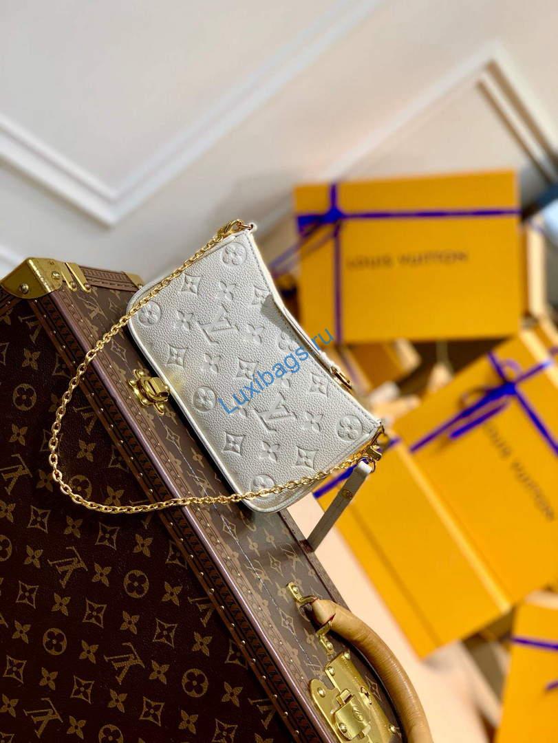 LV M81066 Louis Vuitton Easy Pouch On Strap Crème White M80349 | lv m80349 louis vuitton easy pouch on strap black m81066 luxibags.ru 9