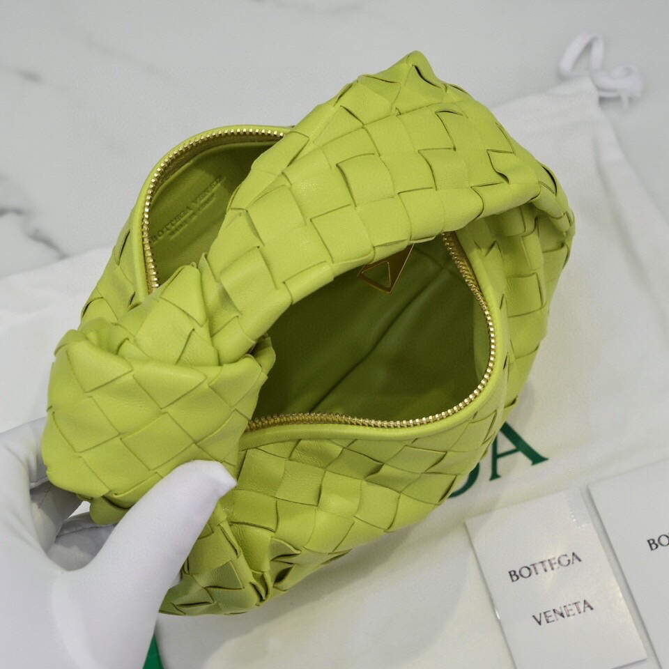 Bottega Veneta BV 651876 mini Jodie lemon Yellow | bottega veneta bv 651876 mini jodie 025