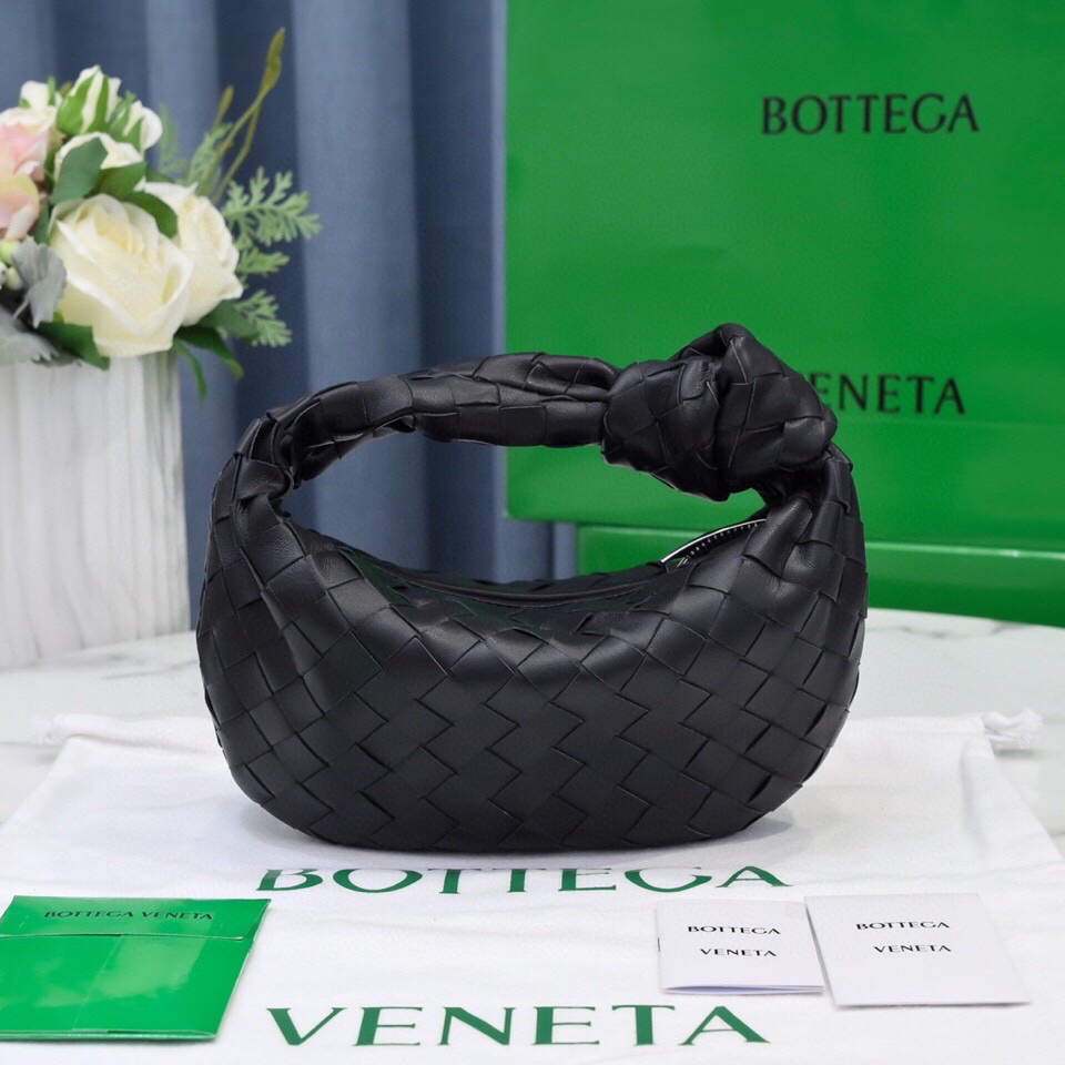 Bottega Veneta BV 651876 mini Jodie Black | bottega veneta bv 651876 mini jodie 035