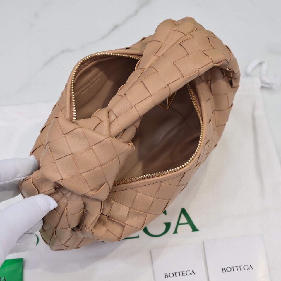 Bottega Veneta BV 651876 mini Jodie Nude Pink | bottega veneta bv 651876 mini jodie 048