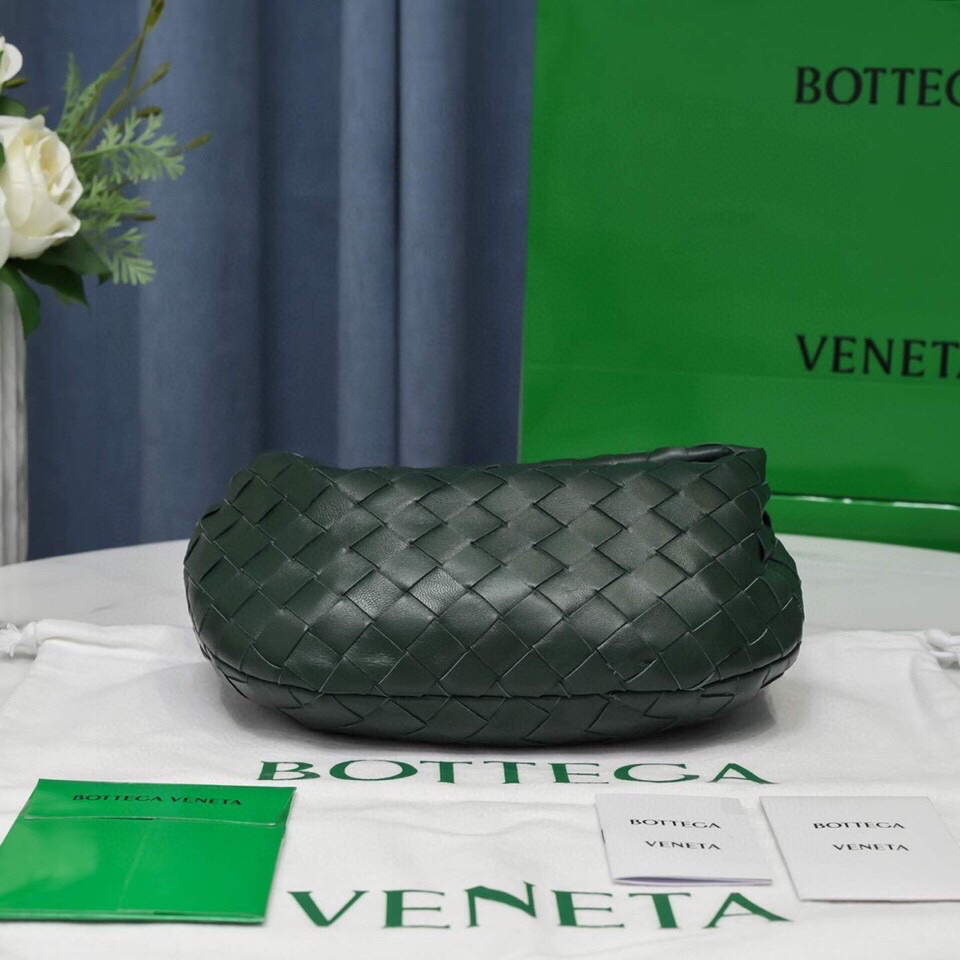 Bottega Veneta BV 651876 mini Jodie Dark Green | bottega veneta bv 651876 mini jodie 076