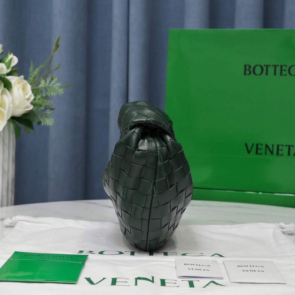 Bottega Veneta BV 651876 mini Jodie Dark Green | bottega veneta bv 651876 mini jodie 077