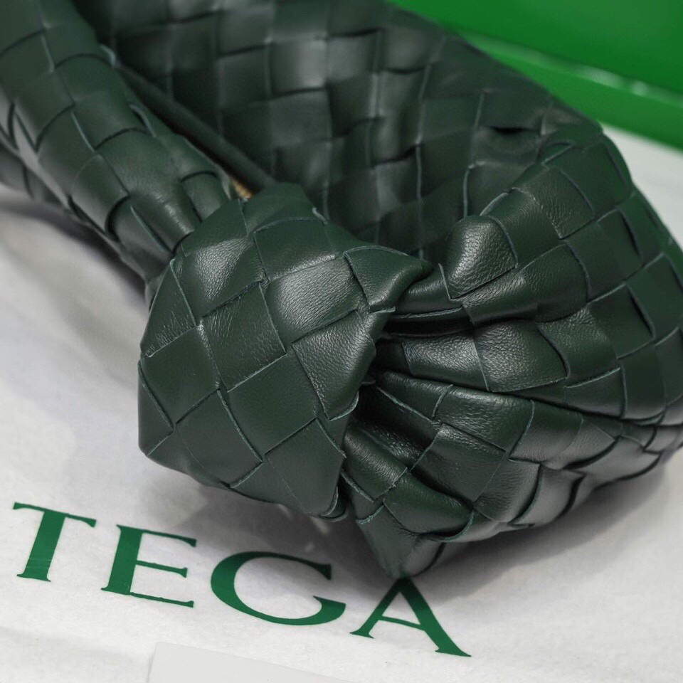 Bottega Veneta BV 651876 mini Jodie Dark Green | bottega veneta bv 651876 mini jodie 078