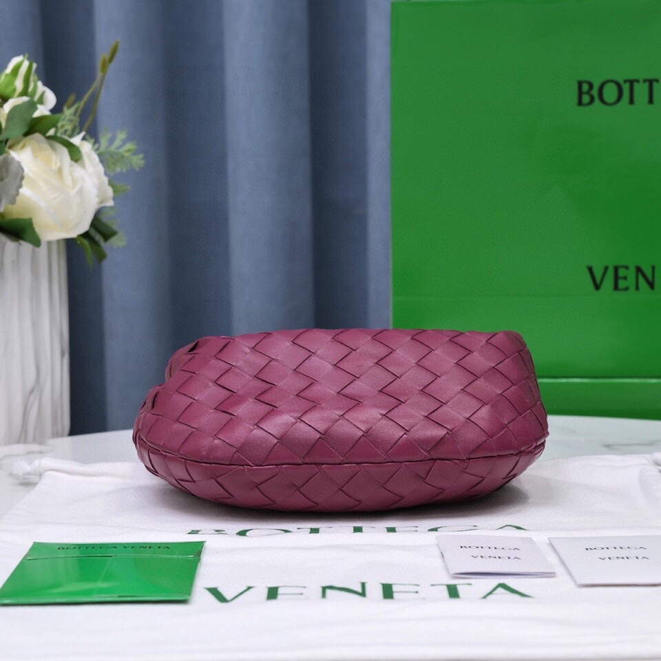 Bottega Veneta BV 651876 mini Jodie Wine Red | bottega veneta bv 651876 mini jodie 092