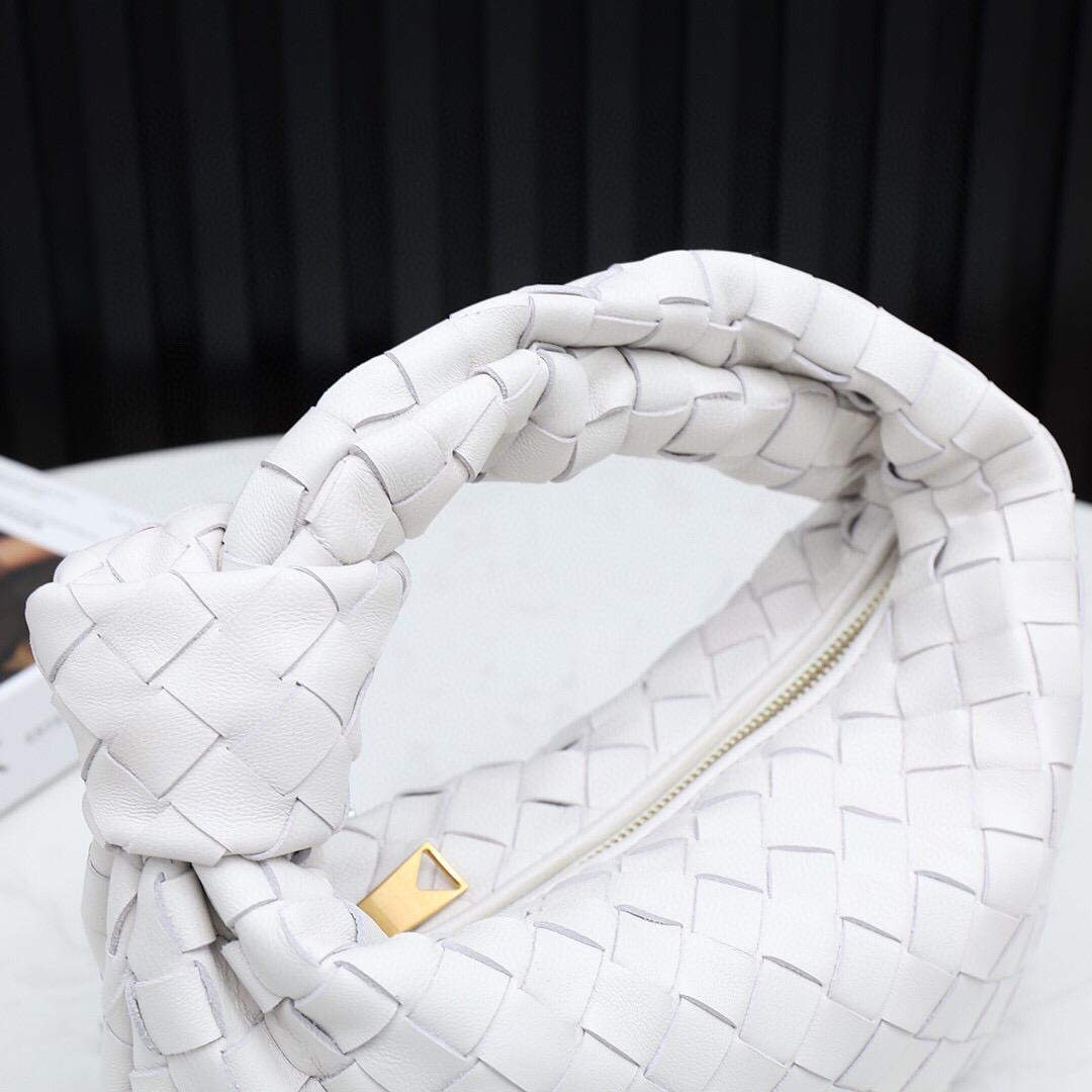 Bottega Veneta BV 651876 mini Jodie White | bottega veneta bv 651876 mini jodie white 04