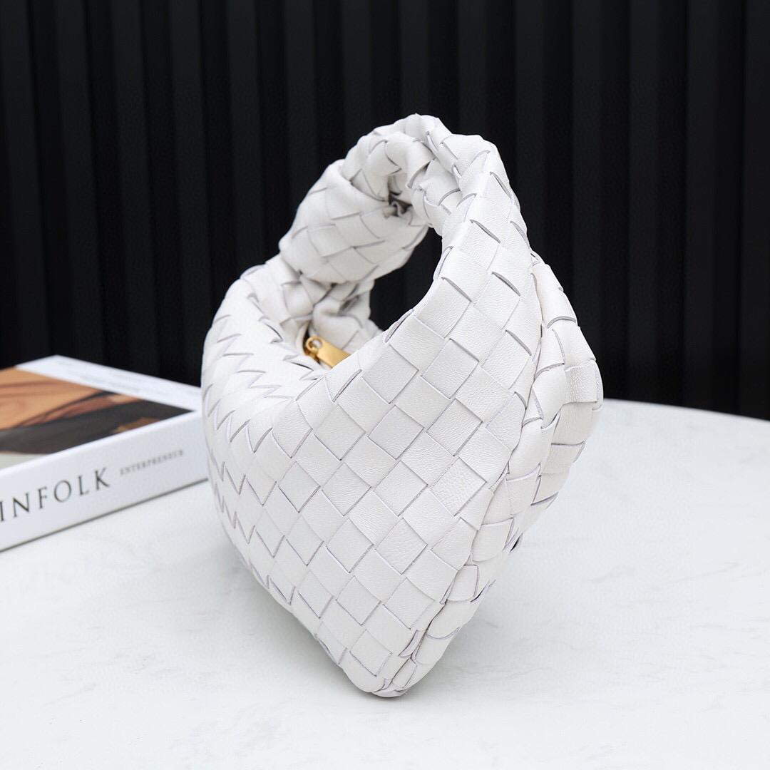 Bottega Veneta BV 651876 mini Jodie White | bottega veneta bv 651876 mini jodie white 05
