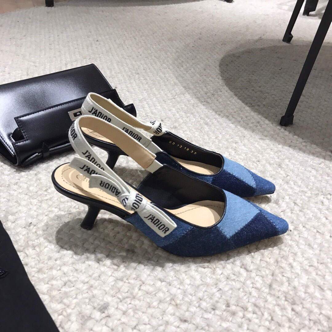 Dior KCP867 J'ADIOR Slingback Pump Blue Metallic Fabric | dior kcp867 jadior slingback pump blue metallic fabric 3 dior kcp867 jadior slingback pump blue metallic fabric