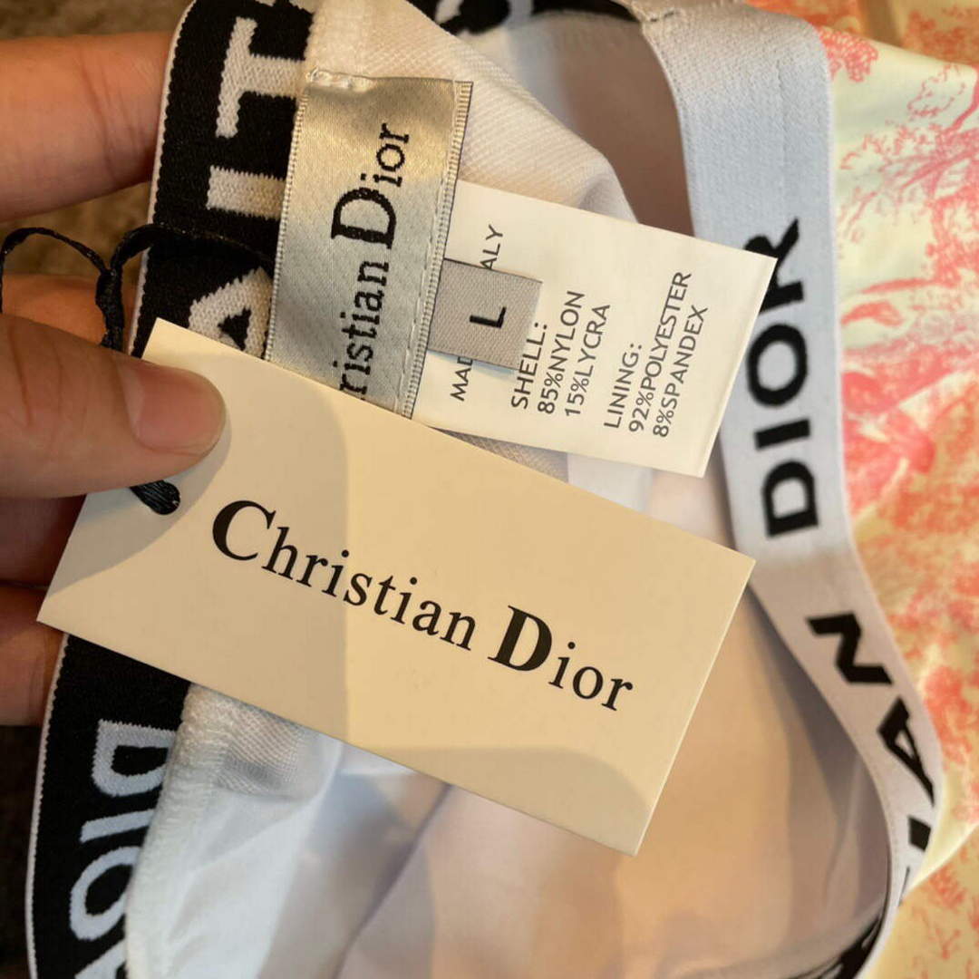 Dior Women's BIKINI Dior Oblique Technical Fabric D38203 | dior womens bikini dior oblique technical fabric 38
