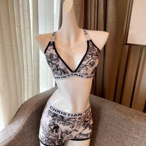 Dior Women's BIKINI Dior Oblique Technical Fabric D38204