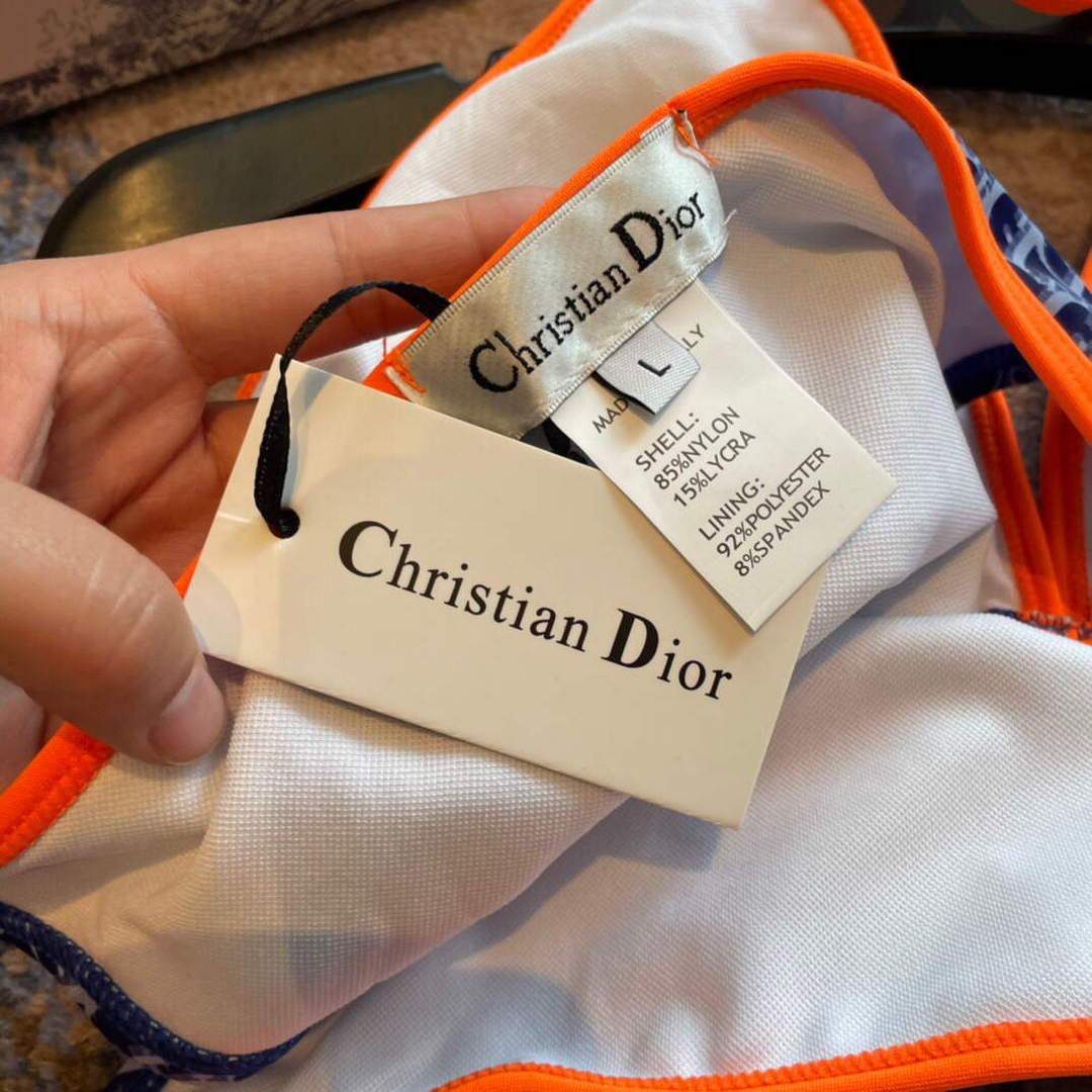 Dior Women's BIKINI Dior Oblique Technical Fabric D38205 | dior womens bikini dior oblique technical fabric 58