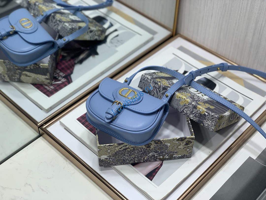 Dior M2278 Mini Bobby bag Blue Box Calfskin | luxibags.ru 164