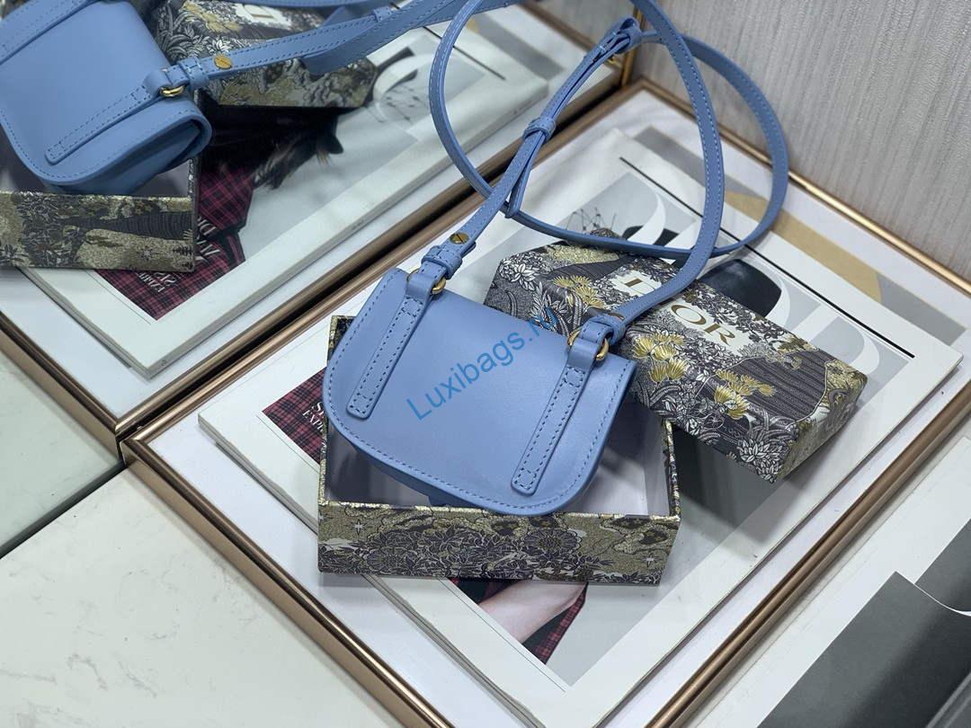 Dior M2278 Mini Bobby bag Blue Box Calfskin | luxibags.ru 166