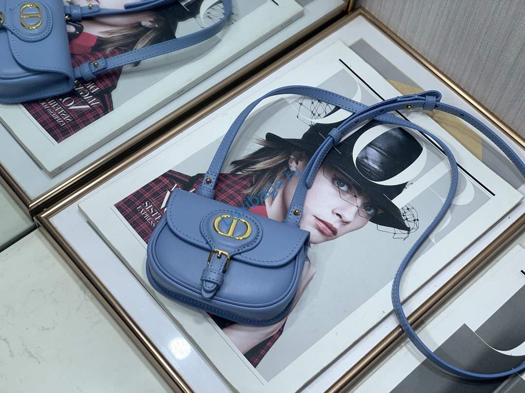 Dior M2278 Mini Bobby bag Blue Box Calfskin | luxibags.ru 168