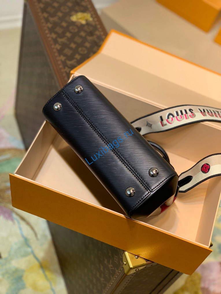 LV M59134 Louis Vuitton Cluny BB Handbag Black | lv m59134 louis vuitton cluny bb handbag black 005