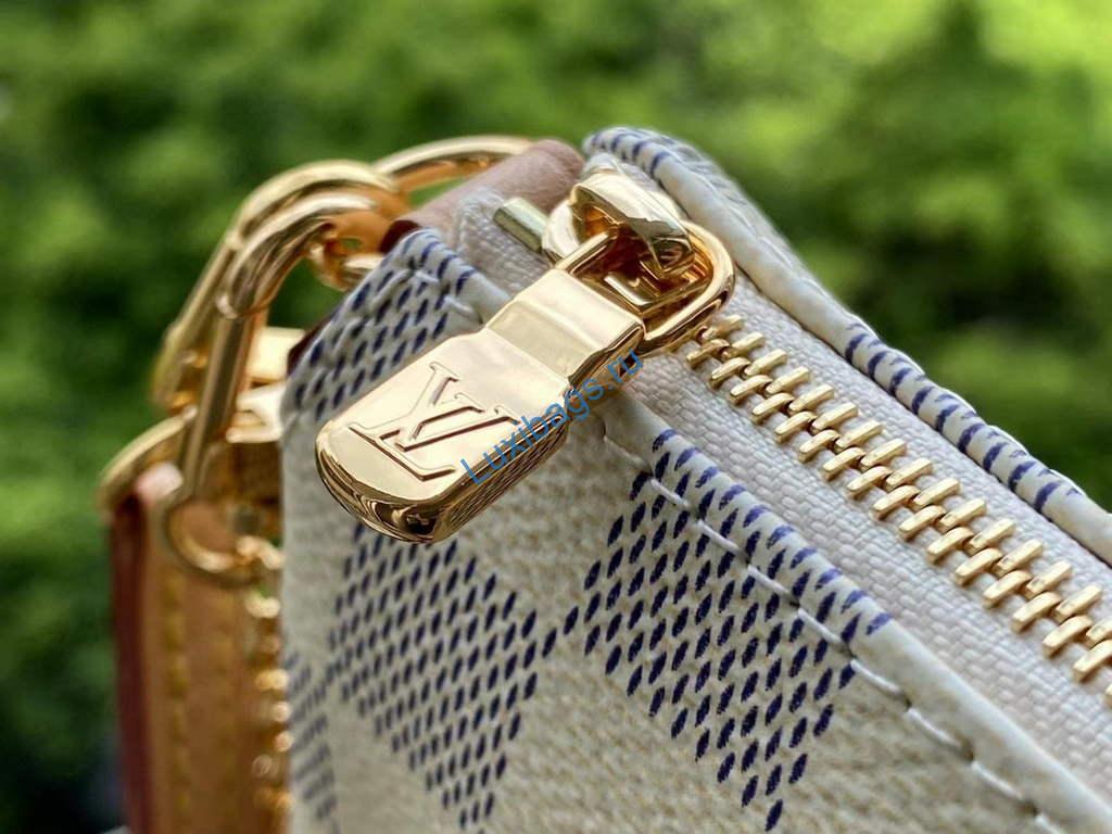 LV N55214 Louis Vuitton M95567 EVA Shoulder Bag N55213 Damier Azur Canvas | lv m95567 louis vuitton n55214 eva shoulder bag n55213 monogram canvas 24