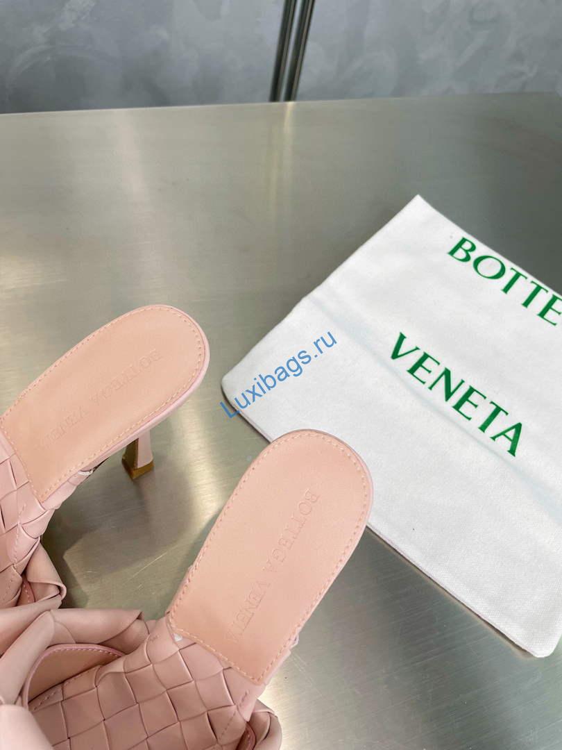 Bottega Veneta BV 608854 Women's Lido Slipper High 9cm BVSS06096 | bottega veneta bv 608854 womens lido slipper high 9cm 100