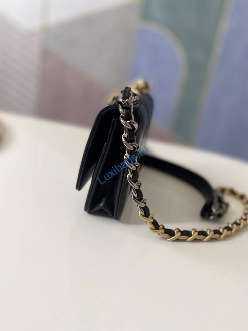 Chanel A86092 WOC Bag Lambskin Black | chanel a86092 woc bag lambskin 019