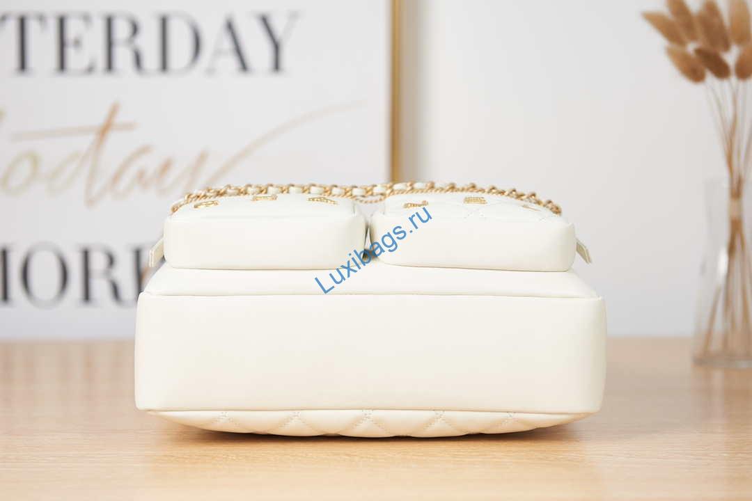 Chanel AS2924 Camera Case Bag White | chanel as2924 camera case white bag 006