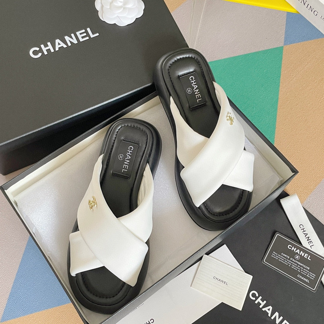 Chanel G38864 Mules Fabric Sandals Women C91151 | chanel g38864 mules fabric sandals women c9115 04