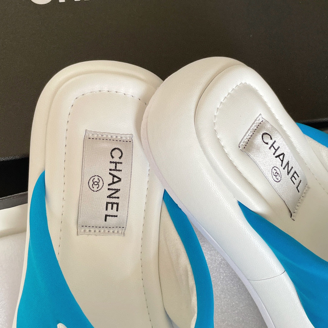 Chanel G38864 Mules Fabric Sandals Women C91152 | chanel g38864 mules fabric sandals women c9115 17