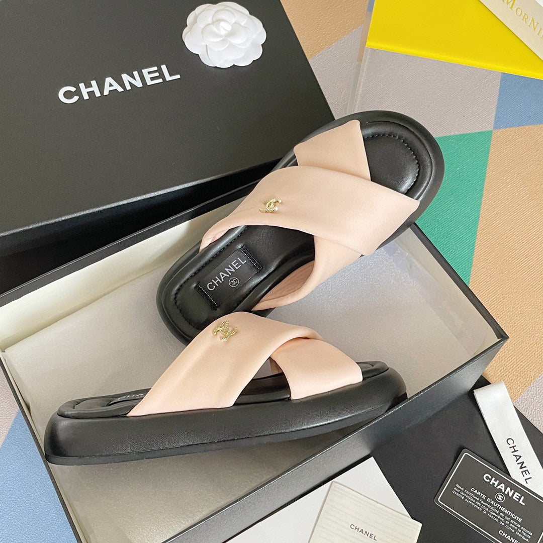Chanel G38864 Mules Fabric Sandals Women C91154 | chanel g38864 mules fabric sandals women c9115 28