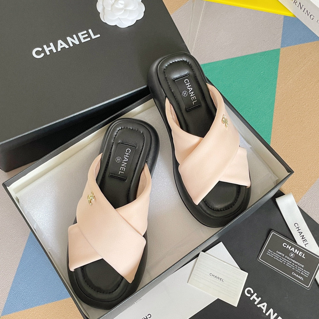 Chanel G38864 Mules Fabric Sandals Women C91154 | chanel g38864 mules fabric sandals women c9115 31