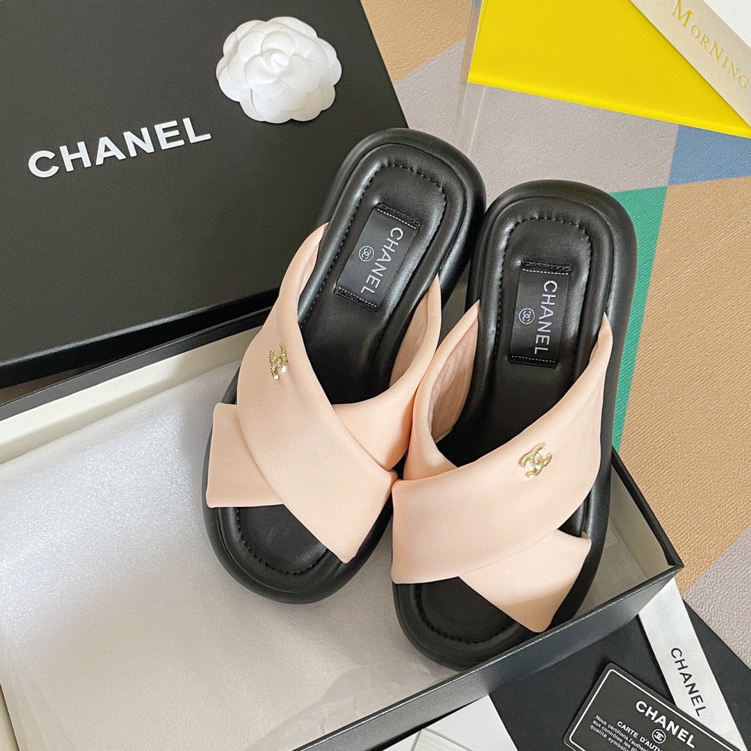Chanel G38864 Mules Fabric Sandals Women C91154 | chanel g38864 mules fabric sandals women c9115 33