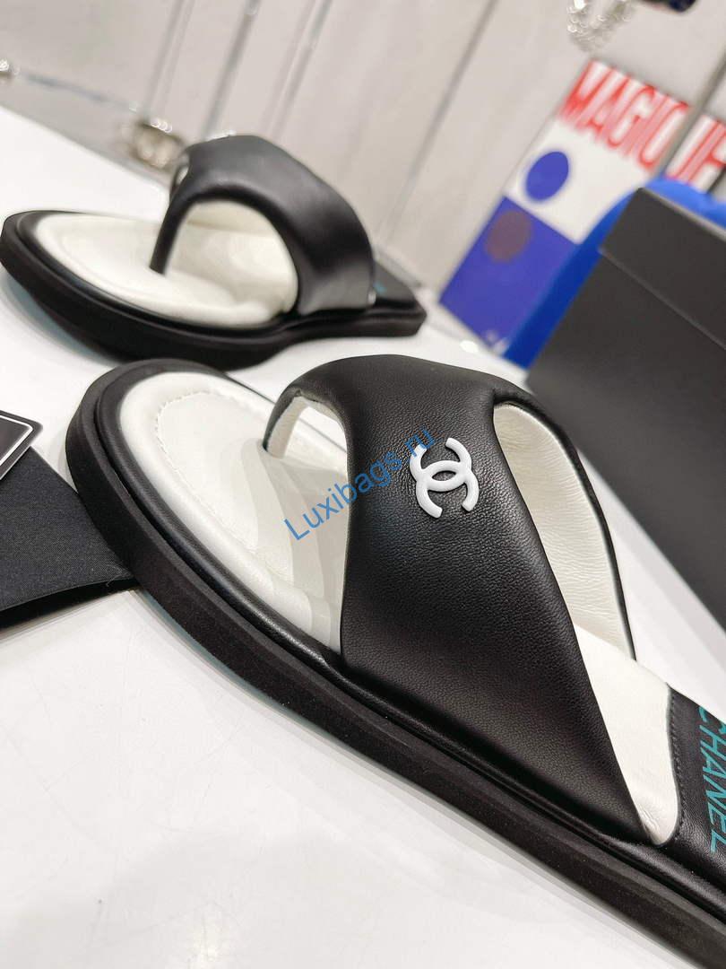 Chanel G38865 Sandals Mules Fabric Women C91180 | chanel g38865 sandals mules fabric women c9118 11