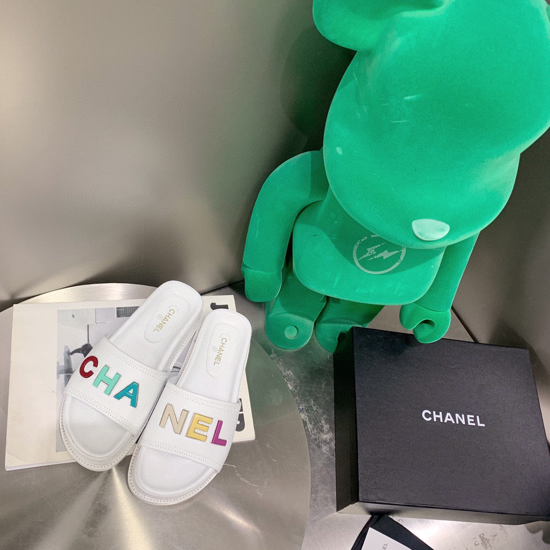 Chanel G38933 Mules Lambskin Sandals Women C91161 | chanel g38933 mules lambskin sandals women c9116 10