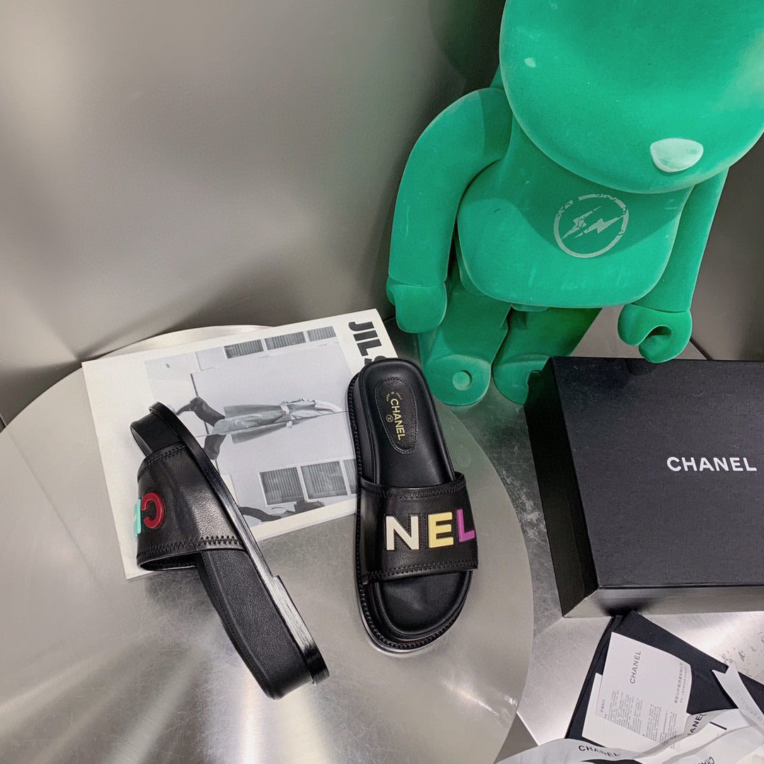 Chanel G38933 Mules Lambskin Sandals Women C91163 | chanel g38933 mules lambskin sandals women c9116 33