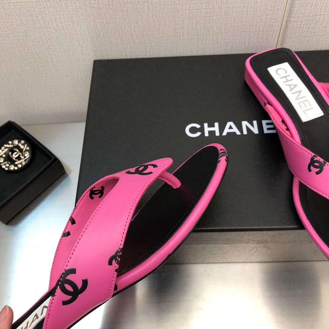 Chanel G38978 Sandals Printed Lambskin Women C91170 | chanel g38978 sandals printed lambskin women c9117 04
