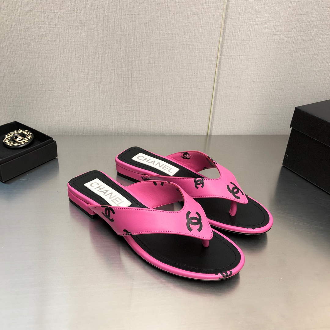 Chanel G38978 Sandals Printed Lambskin Women C91170 | chanel g38978 sandals printed lambskin women c9117 08